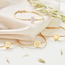 Stalen Goldplated Armband Met Sterrenbeeld Leeuw -SieradenSpot Korting stalen goldplated armband met sterrenbeeld leeuw 2