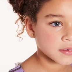 Stalen Goldplated Disney Tinkerbell Oorknoppen Met Ster -SieradenSpot Korting stalen goldplated disney tinkerbell oorknoppen met ster 1