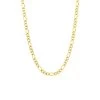 Stalen Goldplated Ketting Figaro 1 Stalen Goldplated Ketting Figaro -SieradenSpot Korting stalen goldplated ketting figaro