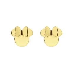 Disney Stalen Goldplated Oorknoppen Minnie Mouse