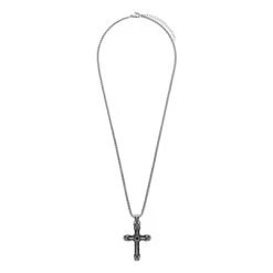 Stalen Ketting Met Kruis -SieradenSpot Korting stalen ketting met kruis 2
