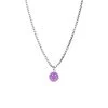 Stalen Ketting Met Smiley Violet 2 Stalen Ketting Met Smiley Violet -SieradenSpot Korting stalen ketting met smiley violet