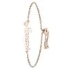 Stalen Naamarmband Roseplated Julia -SieradenSpot Korting stalen naamarmband roseplated julia