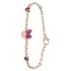 Disney Stalen Roseplated Armband Minnie Mouse Met Roze Kristal -SieradenSpot Korting stalen roseplated armband minnie mouse met roze kristal