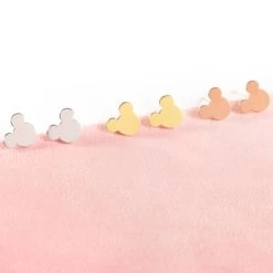 Disney Stalen Roseplated Oorknoppen Mickey Mouse -SieradenSpot Korting stalen roseplated oorknoppen mickey mouse 2