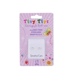 Tiny Tips Stalen Oorbellen Zirkonia 4mm -SieradenSpot Korting tiny tips stalen oorbellen zirkonia 4mm 3