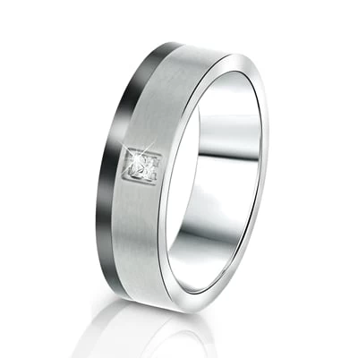 Titanium Vriendschapsring Tokyo Dames 3 Titanium Vriendschapsring Tokyo Dames