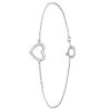 Zilveren Armband Hart Met Zirkonia -SieradenSpot Korting zilveren armband hart met zirkonia