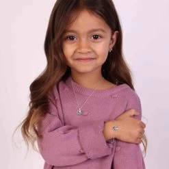 Zilveren Disney Minnie Ketting Kristal -SieradenSpot Korting zilveren disney minnie ketting kristal 3