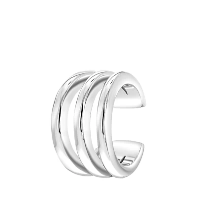 Zilveren Earcuff Driedubbel 3 Zilveren Earcuff Driedubbel