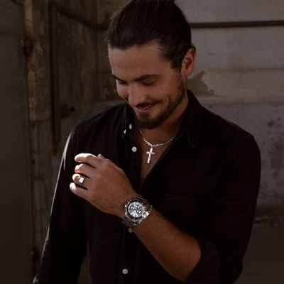 Zilveren Heren Plaatarmband 5 Zilveren Heren Plaatarmband - Afbeelding 3