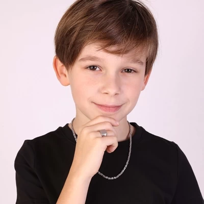 Zilveren Jongens Zegelring Vierkant 5 Zilveren Jongens Zegelring Vierkant - Afbeelding 3