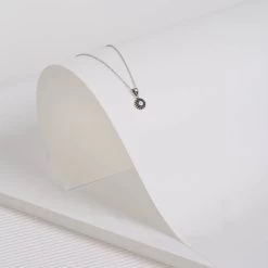 Zilveren Ketting&hanger Bali Met Kristal 9 Zilveren Ketting&hanger Bali Met Kristal -SieradenSpot Korting zilveren kettingenhanger bali met kristal 2