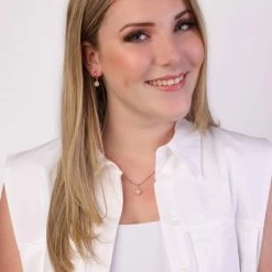 Zilveren Ketting&hanger Gold Gemstone Rose Quartz -SieradenSpot Korting zilveren kettingenhanger gold gemstone rose quartz 3