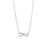 Zilveren Ketting&hanger Infinity Met Zirkonia -SieradenSpot Korting zilveren kettingenhanger infinity met zirkonia