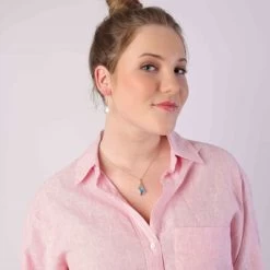 Zilveren Ketting&hanger Kristal AB -SieradenSpot Korting zilveren kettingenhanger kristal ab 2