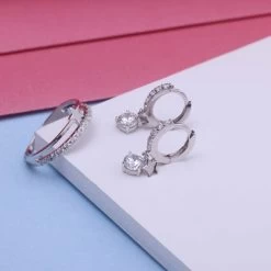 Zilveren Kinderring Dubbel Met Ster En Zirkonia -SieradenSpot Korting zilveren kinderring dubbel met ster en zirkonia 4