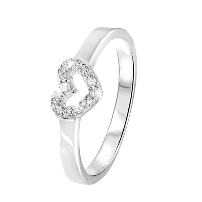 Zilveren Kinderring Met Zirkonia 3 Zilveren Kinderring Met Zirkonia