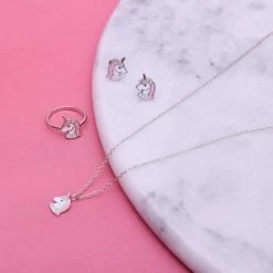 Zilveren Kinderring Unicorn Emaille 9 Zilveren Kinderring Unicorn Emaille -SieradenSpot Korting zilveren kinderring unicorn emaille 2