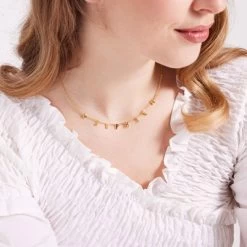 Zilveren Naamketting Goldplated Sterren 8 Zilveren Naamketting Goldplated Sterren -SieradenSpot Korting zilveren naamketting goldplated sterren 1