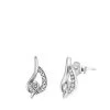 Zilveren Oorbellen Fantasie Zirkonia -SieradenSpot Korting zilveren oorbellen fantasie zirkonia