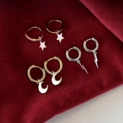 Zilveren Oorbellen Galaxy Bliksemschicht -SieradenSpot Korting zilveren oorbellen galaxy bliksemschicht 2