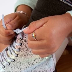 Zilveren Ring Hart Regenboog K3 -SieradenSpot Korting zilveren ring hart regenboog k3 1