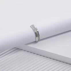 Zilveren Ring Rhodiumplated Met Zirkonia -SieradenSpot Korting zilveren ring rhodiumplated met zirkonia 2