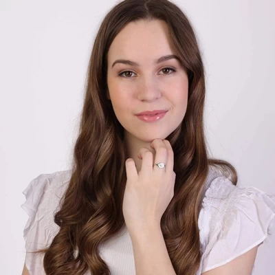 Zilveren Zegelring Disc/galaxy Ster Met Zirkonia 5 Zilveren Zegelring Disc/galaxy Ster Met Zirkonia - Afbeelding 3